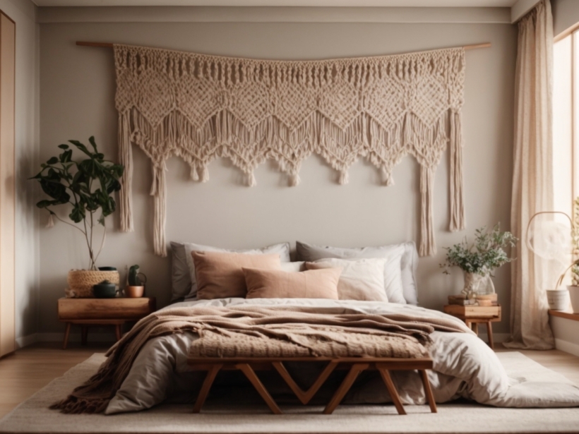 lindo macrame decoracao