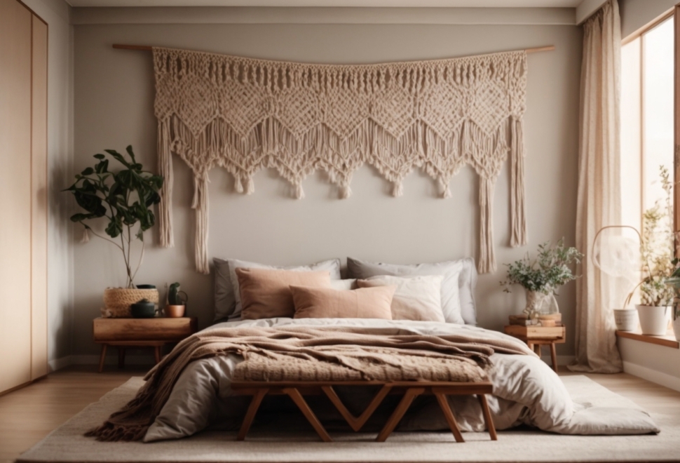 lindo macrame decoracao